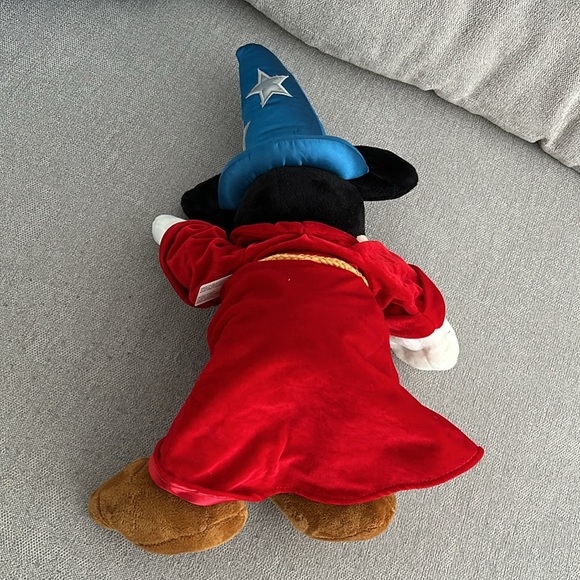 Disney, Sorcerer Mickey Mouse Stuffed Animal Plushie - Picture 6 of 8